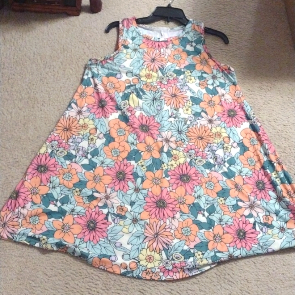 Floral Sleeveless Dress